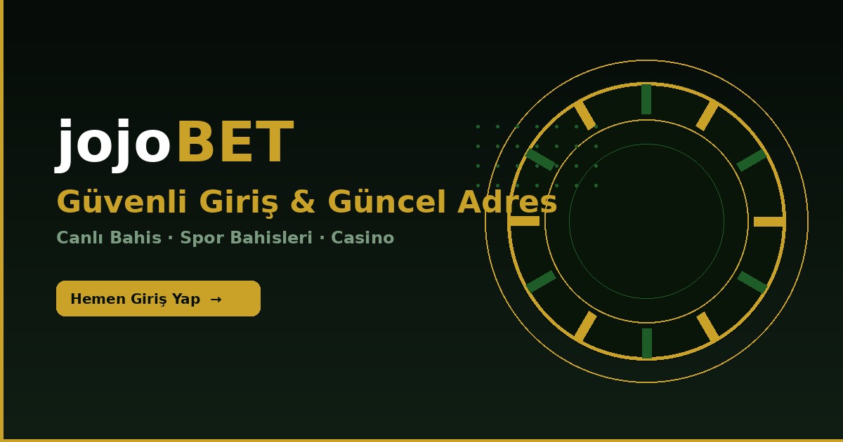 Jojobet